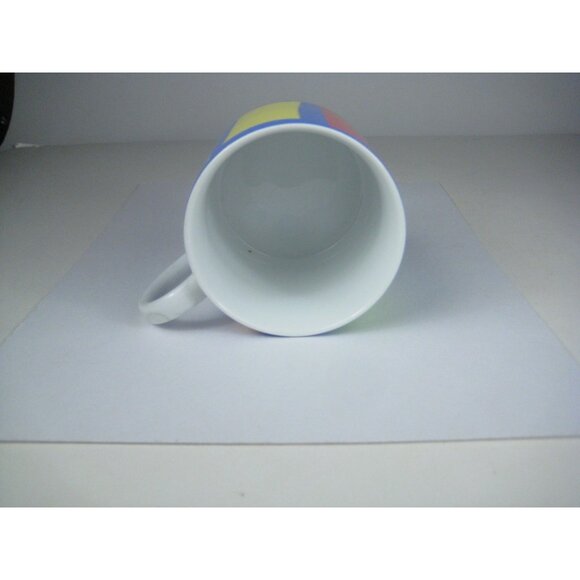 Swid Powell Gene Meyer Stripes Porcelain Ceramic Coffee Mug Thailand - Picture 7 of 12